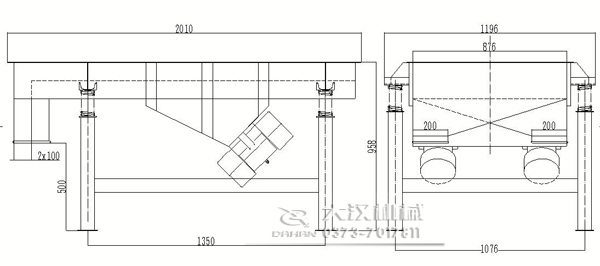蟲膠直線振動篩外形尺寸 蟲膠直線振動篩外形尺寸