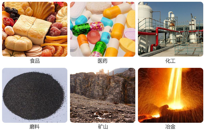 實(shí)驗(yàn)篩用于食品，磨料，醫(yī)藥，化工，冶金等行業(yè)的試驗(yàn)中。