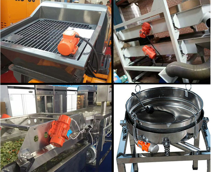 小型振動電機適用于直線篩，直排篩等